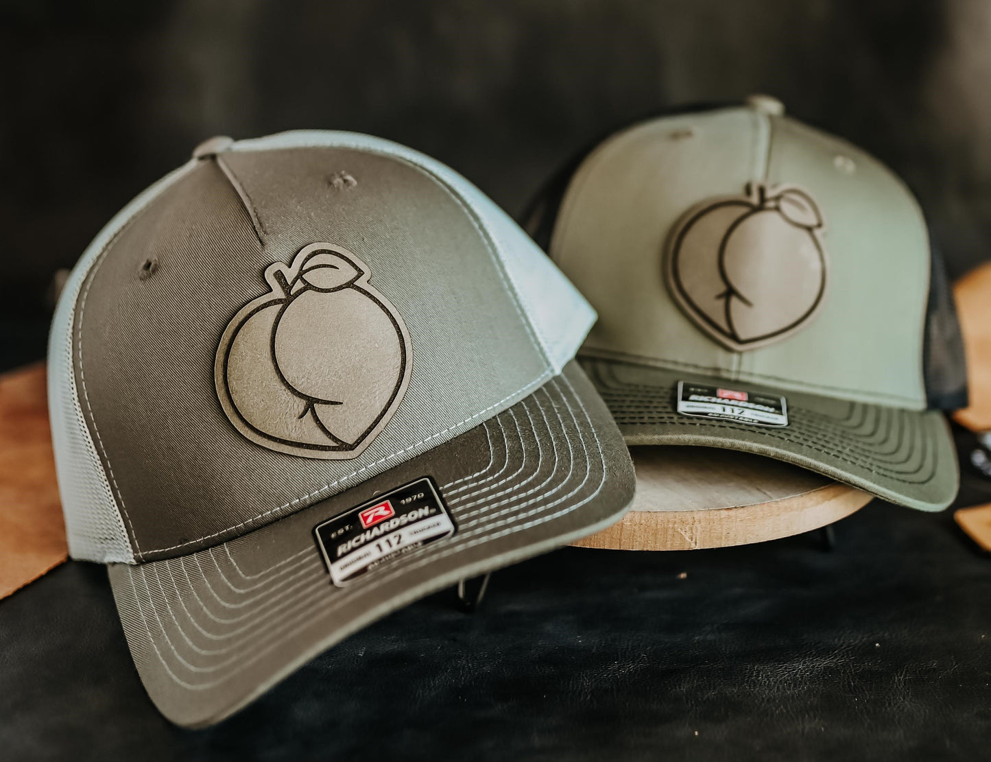 Sweet Cheeks Leather Patch Hat